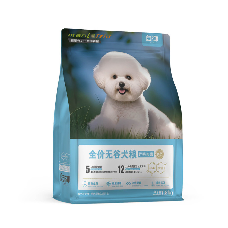 自御食养狗粮鲜鸭肉梨幼成犬粮