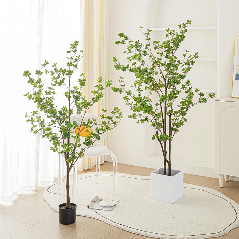 吊钟树仿真绿植马醉木假绿植装饰室内植物仿生盆栽客厅落地摆件