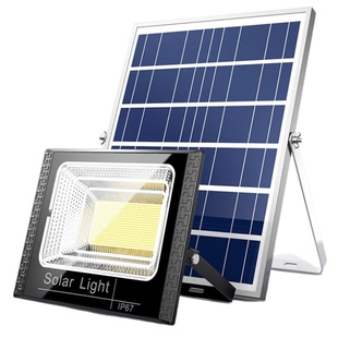 2026新型户外庭院太阳能灯led一拖二农村大门口室内专用家用照明