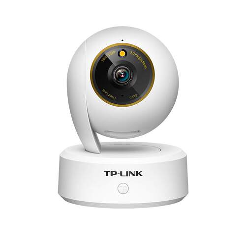 普联TP-LINK摄像头家用无线监控器手机远程360度全景摄影室内看家