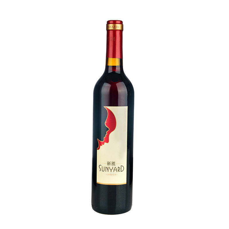 新雅葡萄酒新雅红颜甜红葡萄酒半甜甜型红酒顺丰包邮750ml整箱装