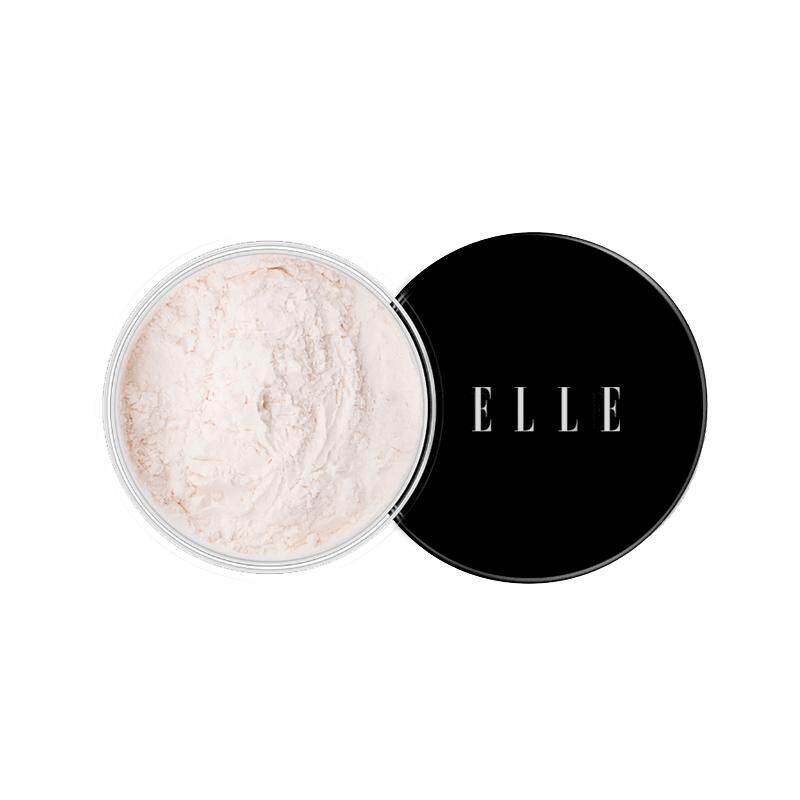 ELLE轻羽缎纱蜜粉散粉定妆不易脱妆透明3.5g定妆粉正品迷你装