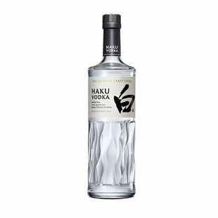 宾三得利白伏特加HAKU VODKA日本进口洋酒鸡尾酒调酒700ml行货