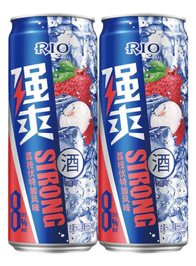 锐澳强爽8度0糖果味伏特加鸡尾酒