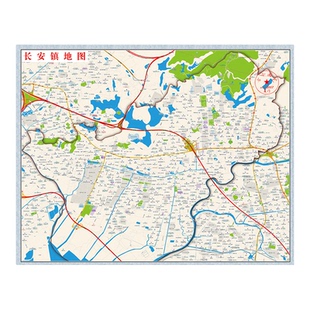 2026新版广东省东莞市长安镇镇区定制高清到小区商圈地 图海报