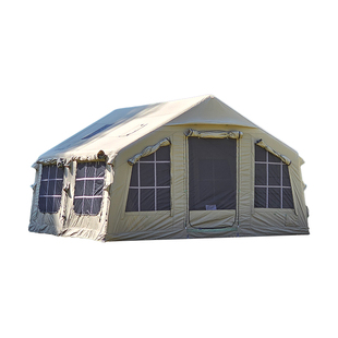 酷迪coody13.6㎡充气帐篷秋冬户外野营过夜舒适抗风保暖款天幕帐