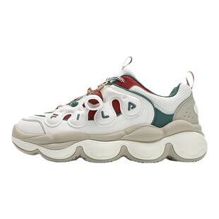 FILA 斐乐官方女鞋PEASE XMAS摩登运动鞋2025春新款豌豆鞋休闲鞋