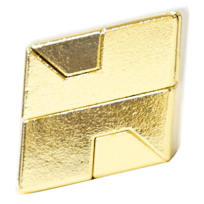 日本HANAYAMA魔金菱金色40周年限量Puzzle拼装解锁益智烧脑玩具