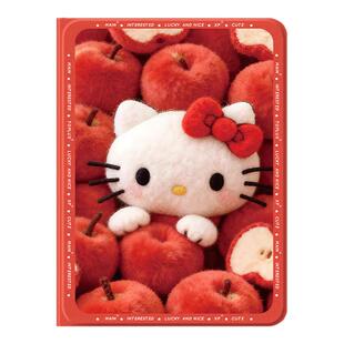 适用苹果ipadpro平板套ipadair7红色kt猫ipad11保护壳ipadmini6凯蒂猫ipad第9代10带笔槽8可爱air5迷你4毛绒3