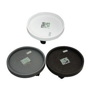 滑轮底盘花托底盘旋转万向轮实用植物花器配套园艺用品全国包邮