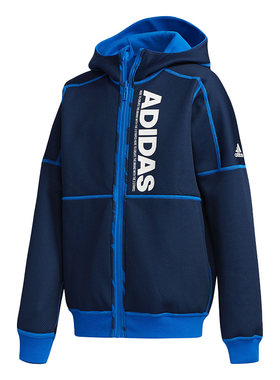 Adidas/阿迪达斯正品春季新款男童运动连帽双面穿外套DW4067