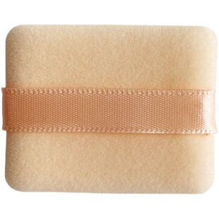 可湿用kiko粉饼粉扑替换双面植绒蜜粉扑散粉定妆专用长方形仁美人