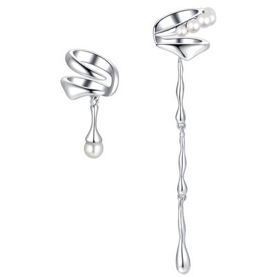 CC&OO设计师高级耳环珍珠水滴