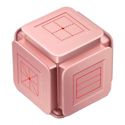 纸上文创田字格印章6面体印章