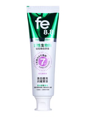 fe8.8金典牙医牙膏美白祛渍去黄