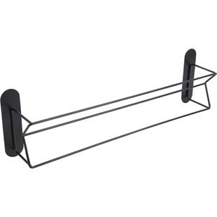 入户门后磁吸鞋架拖鞋架双层鞋子收纳神器防盗门上鞋挂架置物架