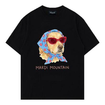 MardiMountain纯棉短袖女T恤