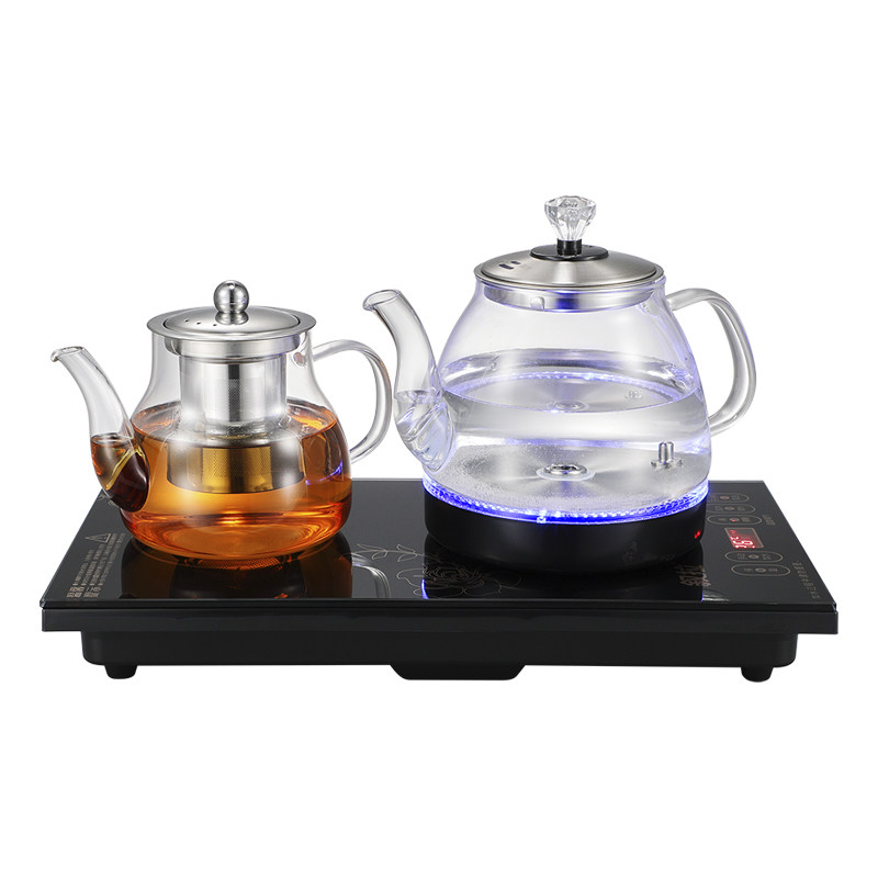 全自动上水电热烧水壶家用泡茶专用嵌入式开水煮茶茶台一体机抽水