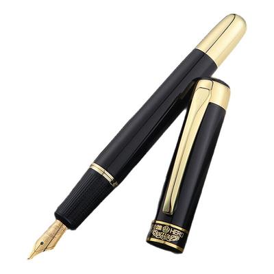 英雄9018弯笔尖钢笔书法签字