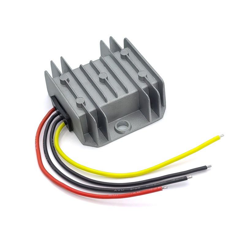 12V稳压12V车载监控摄像头电源转换器电瓶24v12v转12伏降稳压模块