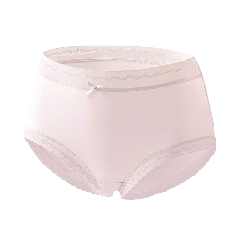星芝亮夏季輕薄冰絲7A乳酸桑蠶絲透氣裸感無痕三角內(nèi)褲女生抑菌
