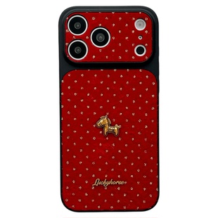 MoreRex 高级感ins立体水钻飞马适用苹果17手机壳iphone16promax新款15pro腕带挂绳14防摔保护套13简约17女款