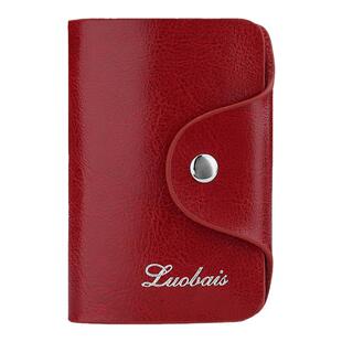 防消磁卡包女真皮多卡位收纳卡片包大容量牛皮银行卡套薄小巧卡夹