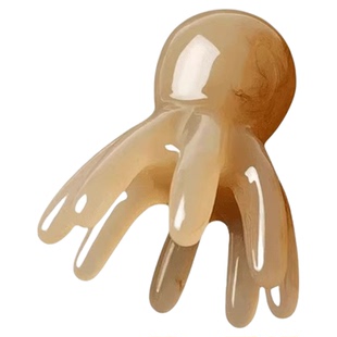 按摩梳子头部经络疏通拨筋棒章鱼梳八爪按摩梳家用神器头皮清洁用