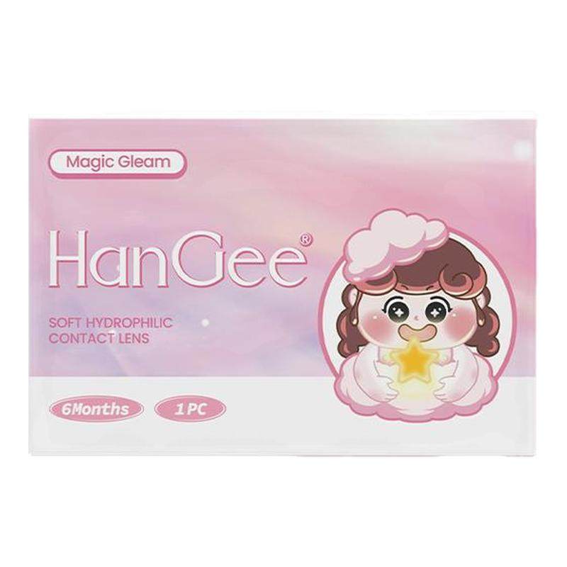 【满着色强扩瞳】HanGee大直径美瞳14.5mm半年抛彩色隐形近视眼镜