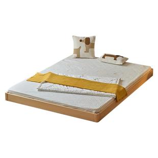 金多喜儿童地台床榉木蒙氏单人床小户型亲子拼接榻榻米婴儿落地床