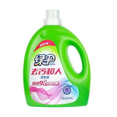 绿伞洗衣液8斤家庭实惠装
