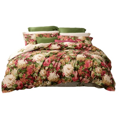 富安娜全棉棉婚庆风网红款四件套