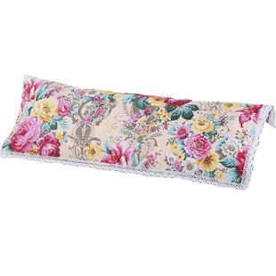 纯棉双人枕巾1.2米1.5米1.8米长款成人全棉田园长方形情侣枕头巾