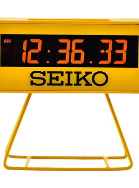 【自营】SEIKO日本精工樱花电子钟世锦赛联名倒计时码表学生闹钟