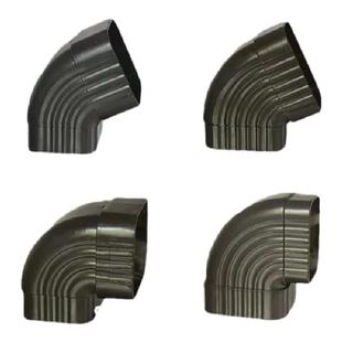 铝合金60x80方形雨水管50x80方管下水管65度90度正侧弯头转向器