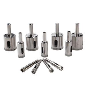 玻璃钻头瓷砖开孔器套装大理石钻孔神器打洞专用圆形开口磁砖钻头