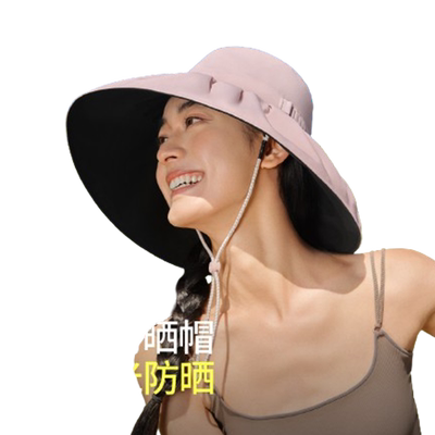 黑胶遮阳帽蕉下防紫外线大帽檐