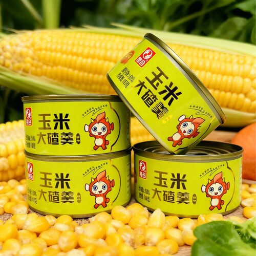 贺合贺合玉米大碴羹薏仁红豆羹五红燕麦羹碴子粥苞米五谷杂粮罐头