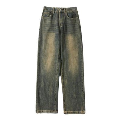 【限时优惠】黄泥水洗牛仔裤