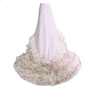 定做弗拉门戈长尾bata裙演出Flamengo西班牙舞套装品牌设计CWQ23