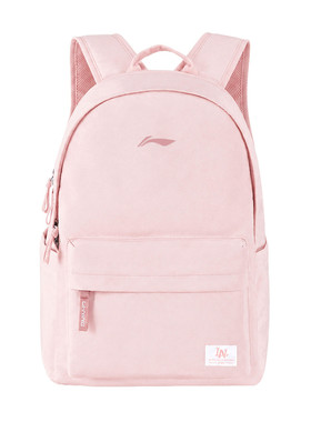 【新品】李宁双肩包女高中生书包