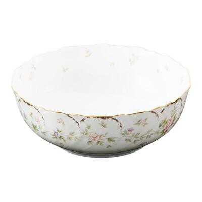 日本NARUMI 鸣海Remembrance 系列中餐沙拉碗/餐碗骨瓷釉中彩