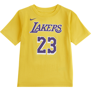 Nike/耐克正品NBA 小童简约时尚柔软亲肤短袖T恤HM3861-728