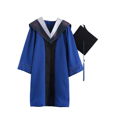 硕士服大学生男女毕业季拍照服装高中演出服文理科学士博士学位服