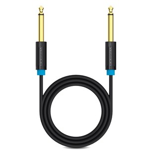 双头6.5mm大二芯音频线电吉他特伦斯电钢琴与功放音响连接效果器