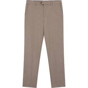 JDV男装商场同款早秋卡其商务西裤修身直筒裤基础款长裤WPF3005