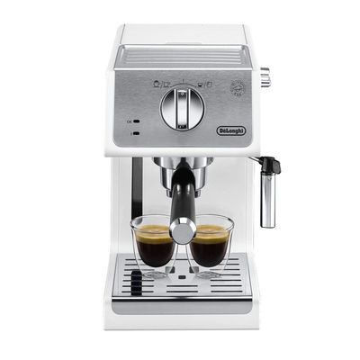Delonghi/德龙 ECP33.21.W/35.31咖啡机家用意式半自动打热奶泡