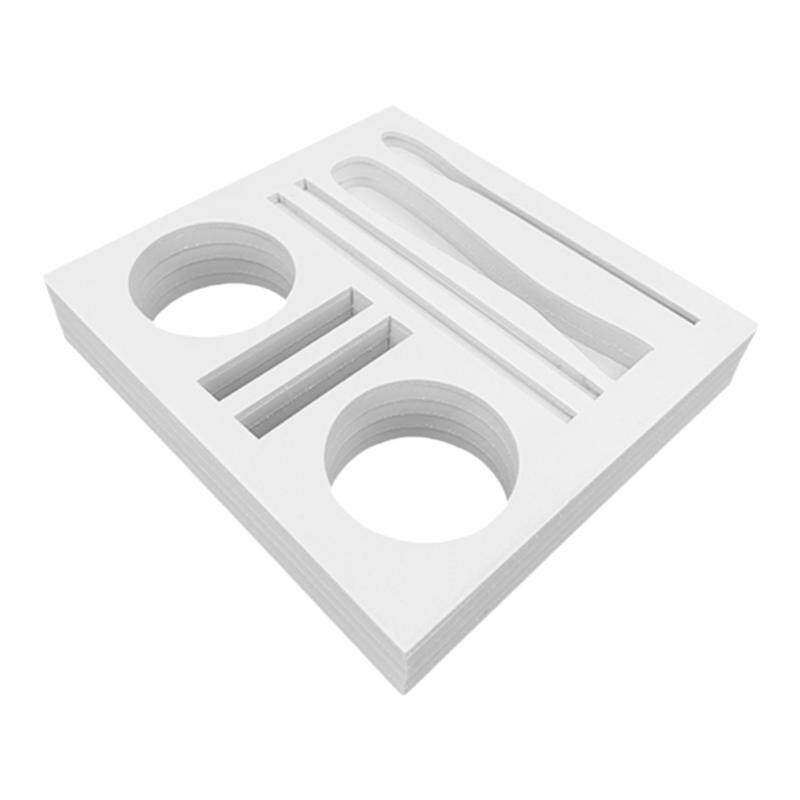 38度黑白色EVA泡棉材料COS道具模型制作eva泡沫板材包装海绵防撞减震内衬定制