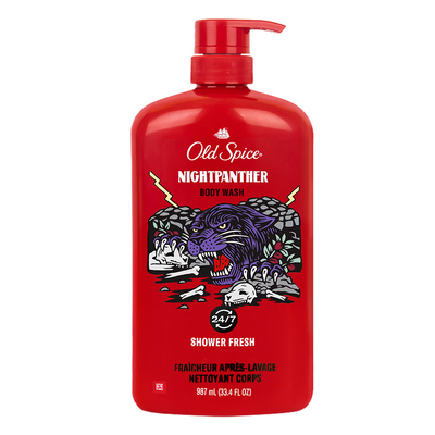 2瓶进口OldSpice男士运动沐浴露