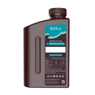 三绿水洗类ABS光敏树脂3D打印耗材水洗树脂类ABS树脂高强度光固化树脂3D打印LCD耗材适用黑格reflex3D打印机